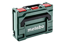 Metabo 626885000 Mallette à Outils Vide Metabox 118 (Incrustation pour Visseuse / Perceuse-Visseuse, Mallette en ABS, Boîte Robuste, Incassable, Empilable, 396 x 296 x 118 mm, Volume 8,4 l)