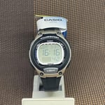 Casio LW-203-1A Illuminator Digital Black Resin Alarm Quartz Light Kids Watch