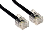 C63® Gold RJ11 Broadband Internet Modem ADSL DSL Cable Lead Wire. BT Sky Telephone Socket