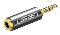 UGREEN Ljudadapter 3.5mm mini jack hona till Jack 2.5mm mini jack hane