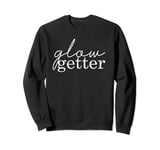 Vintage Glow Getter Esthetician Facialist Glowing Skincare Sweatshirt