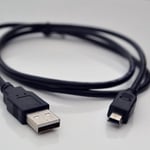 Consoletronic 1m/3ft Long Mini USB Data & Charging Power Cable Lead For - Garmin nuvi 55LM - SAT NAV/Car GPS Navigation System