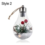 Christmas Light Led Ball Lights Bulb Lamps Style 2