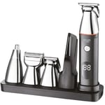 Underhållssats för män - ADLER EUROPE - Barber Set 5 i 1 - Skäggtrimmer - Rakhyvel - Hårklippare