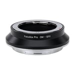 Fotodiox Pro Lens Mount Adapter, Olympus Zuiko (OM) 35mm SLR Lens to Fujifilm G-Mount GFX Mirrorless Digital Camera Systems (such as GFX 50S and more)