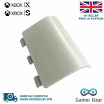 Xbox Series X S Controller Battery Cover Pack Back Shell Replacement - White