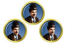 Charlie Chaplin Golf Ball Markers