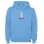 Official FIFA World Cup 2022 Girls Hoodie, Girls, Argentina, Team Colours, Age 12-13 Baby Blue