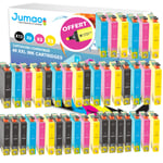 40 cartouches d'encre Jumao 18XL compatibles pour Epson Expression Home XP-405 +Fluo offert