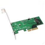 BeMatik - Carte PCIe PCI-Express sur Le Disque Dur SSD NGFF M.2 Un Port