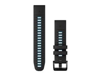 Garmin Quickfit, Band, Smartwatch, Sportsur, Sort, Blå, Garmin, Approach S60 Approach S62 Approach S62 Bundle Approach S70 - 47 Mm Approach S70 - Taylormade..., Silikone