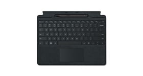 Microsoft surface pro signature keyboard with slim pen 2 noir microsoft cover port qwerty anglais