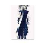 UNGGOY Final Fantasy Fan Art Canvas Art Poster and Wall Art Picture Print Modern Family bedroom Decor Posters 08x12inch(20x30cm)