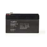 Nedis Laddningsbart blybatteri 12V 1300mAh