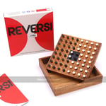 Rombol Wooden Reversi Game - White and Black Pieces (UK)