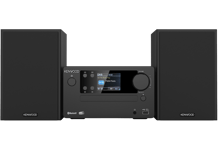 Kenwood M-725DAB Mini-system med Bluetooth og DAB+ (svart)