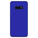 Coque silicone unie compatible Givré Bleu Samsung Galaxy S10e - Neuf