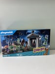 PLAYMOBIL SCOOBY-DOO! Adventure in the Cemetery Playset - 70 Pieces (70362)