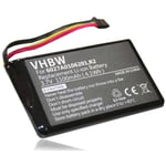Vhbw - Batterie compatible avec TomTom Go 5200 appareil de navigation (1100mAh, 3,7V, Li-ion)