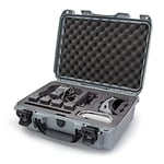 Nanuk 925 Waterproof Hard Case with Foam Insert for DJI Avata FPV Unit, Goggles and Fly More Combo - Silver (925S-080SV-0A0-C0745)