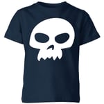 T-Shirt Enfant Tête de Mort de Sid Toy Story - Bleu Marine - 3-4 ans