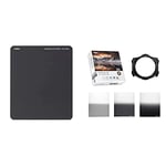 Cokin P-Series (M) Nuances Extreme ND1024 10-Stop Square Filter & WP-H3H0-25 P Series Gradual ND Filter Kit with Holder, grey
