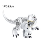 Dinosauriefigurer, Indominus T Rex-block, stort dinosaurieblock, födelsedagsfest för barn E
