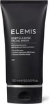 ELEMIS Mens Deep Facial Cleansing Wash, Pair Refreshing Peppermint Foaming Gel F