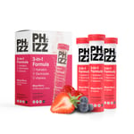Phizz Mixed Berry 3-in-1 Hydration, Electrolytes and Vitamins Effervescent, 60 Tablets