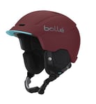 bollé - INSTINCT Soft Bordeaux & Mint 51-54 cm, Ski Helmet, Medium, Unisex Adult
