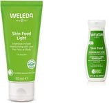 Weleda Skin Food Light Moisturiser for Dry Skin 75 Ml & Skin Food Nourishing Bod