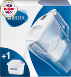 BRITA Water Filter Jug - White, 2.4L Capacity, MAXTRA+ Replacement Pure System