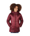 Regatta Girls Babette Padded Long Insulated Coat - Purple - Size 5-6Y