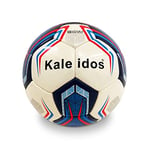 Mondo Blanc Sport-Ballon de Futsal Victory R.C. KALEIDOS-Taille 4 Professional-440 g Gris Bleu-13603, 13603, Size 4