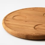 IKEA IKEA TRÅDTICKA bricka med 3 skålar, flerfärgad/bambu, flerfärgad/bambu Diameter: 21 cm