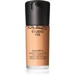 MAC Cosmetics Studio Fix Fluid SPF 15 24HR Matte Foundation + Oil Control Matterende foundation SPF 15 Skygge C4.5 30 ml