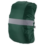 65-75L Waterproof Backpack Rain Cover with Reflective Strap XL Dark Green