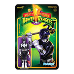 SUPER7 Power Rangers - Figurine Mighty Morphin Reaction Black Ranger 10 cm