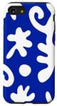 Coque pour iPhone SE (2020) / 7 / 8 Motif corail bleu océan vie marine plongée sous-marine