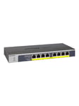 GS108LP-100EUS 8-Port Gigabit Ethernet PoE+ Unmanaged Switch with FlexPoE (60W)
