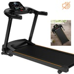 BEIAKE Home Folding Electric Treadmill,Indoor Exercise Equipment Gym Cardio Workout Fitness Running Machine for Office Home Gym