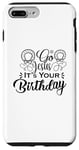 Coque pour iPhone 7 Plus/8 Plus Go Jesus It's Your Birthday Christian Christmas Holiday