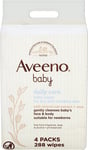 Aveeno Baby Wipes - Sensitive Skin - Cleanse Gently and Efficiently - Baby Wipes