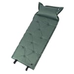 kaakaeu Self Inflating Sleeping Pad, Portable Air Mattress Tent Sleeping Mat for Outdoor Camping Hiking Army Green