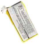 Batteri 504374 for Sennheiser, 3.7V, 180 mAh