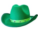 Cowboyhatt Jazzhatt GRÖN green