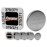 Energizer 370/371 AG6 SR920SW 1.55V Silver Oxide Watch Battery x 5 *Genuine*