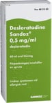 Desloratadin NET, oral lösning 0,5 mg/ml 120 milliliter