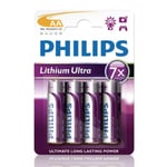 Philips Ultra Lithium Aa Fr06 4-pack