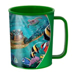 3D LiveLife Drinking Cup - Tiny Bubbles from Deluxebase. 3D Lenticular Sea Turtle Plastic Cup. 300ml Plastic Cups for Kids with Original Artwork Licensed from Renowned Artist, Steve Sundram